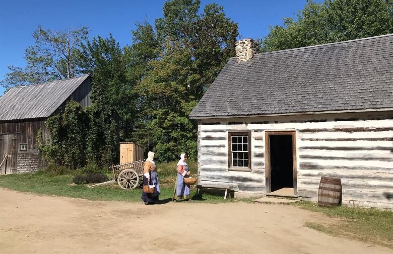 Old house in the Acadian Village