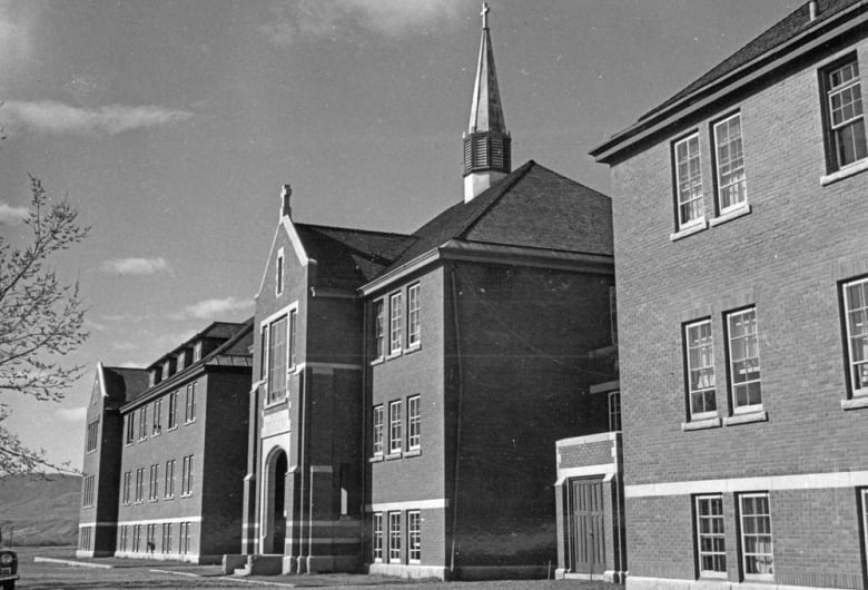 a large brick building