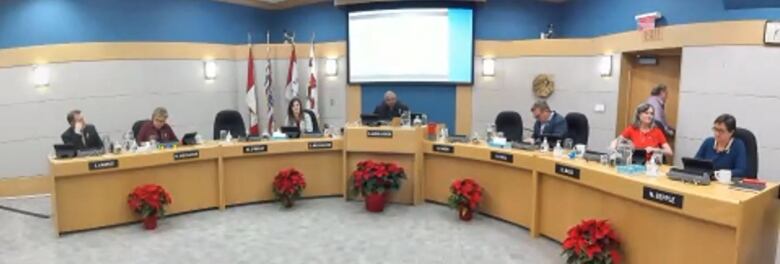 Kamloops city council chambers