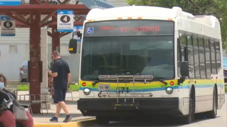 A Transit Windsor bus appears on the street in this file photo.