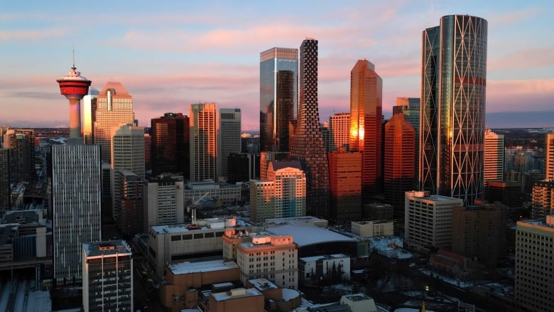 Photos of downtown Calgary taken Jan. 9, 2023.