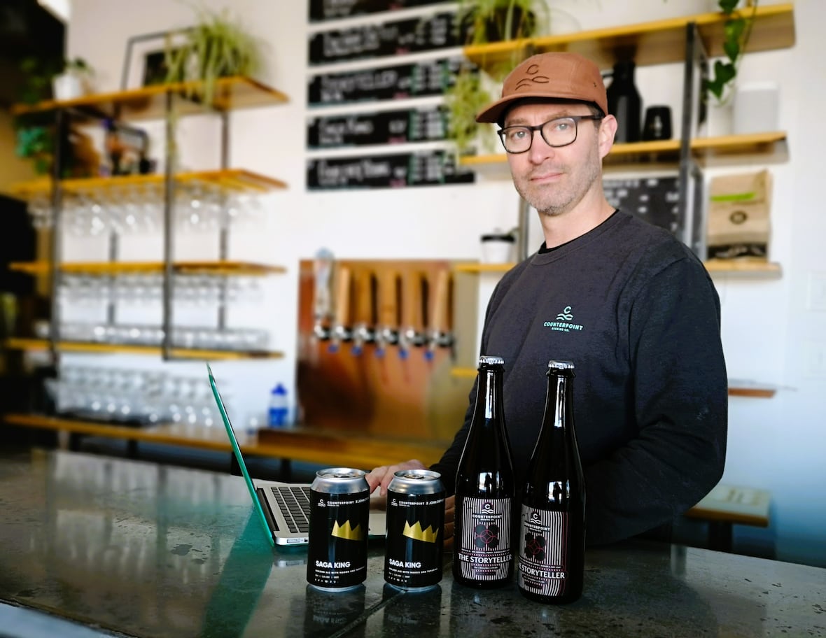 Counterpoint Brewing Company owner Graeme Kobayashi