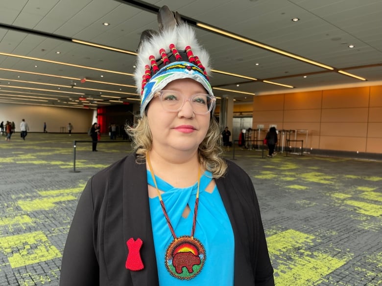 Manitoba Regional Chief Cindy Woodhouse in Ottawa on April 3, 2023.