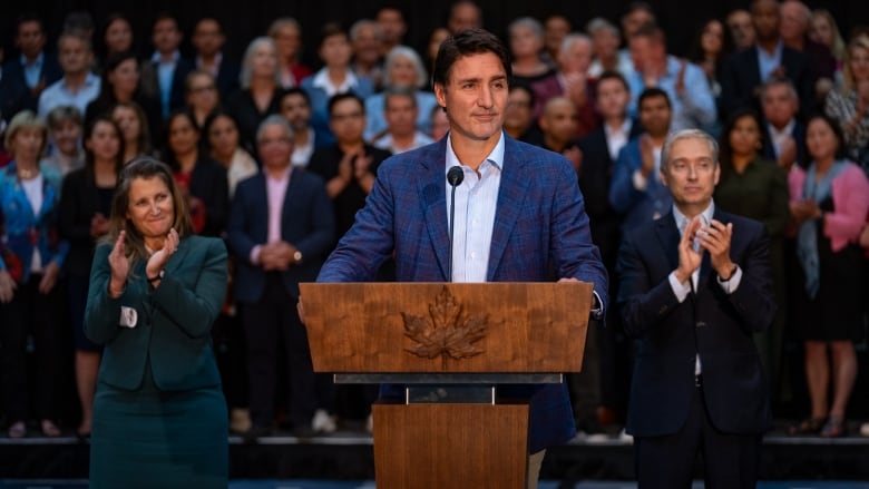 Prime Minister Justin Trudeau announces new affordability measures, as he concludes the national Liberal caucus retreat in London, Ontario.