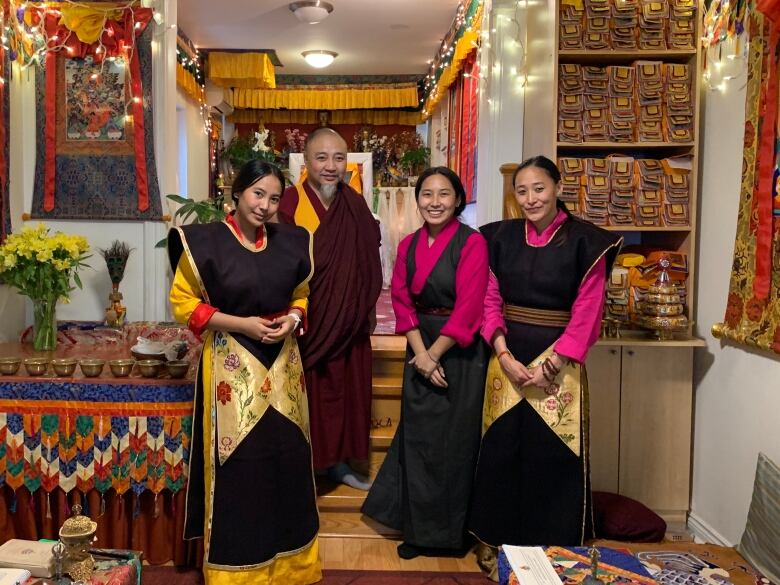 Chemi Lhamo at Gajang Buddhist Center.