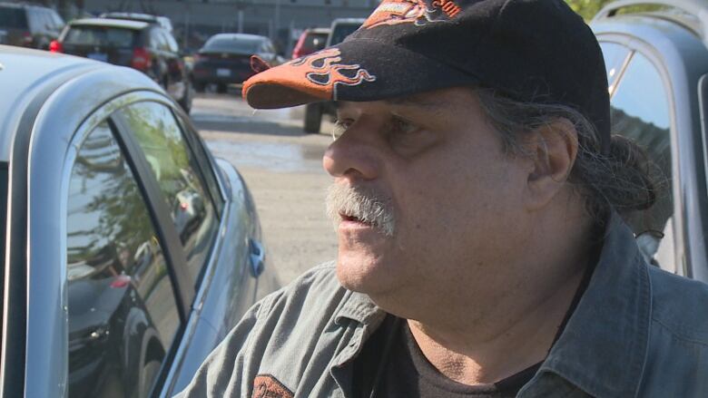 LaSalle resident Mark Dare was visiting friends when he saw the Wednesday night fire.