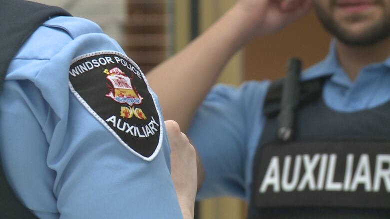 A number of new Windsor police auxiliary officers were sworn in in May 2024.